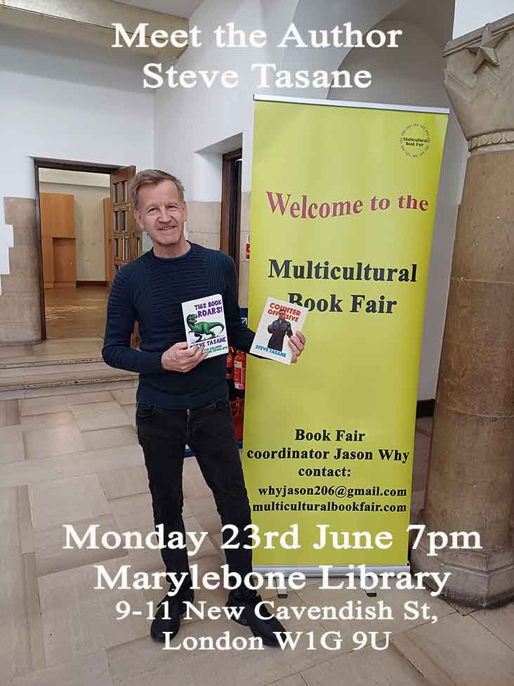 Meet the Author 23rd June 7pm startMarylebone Library