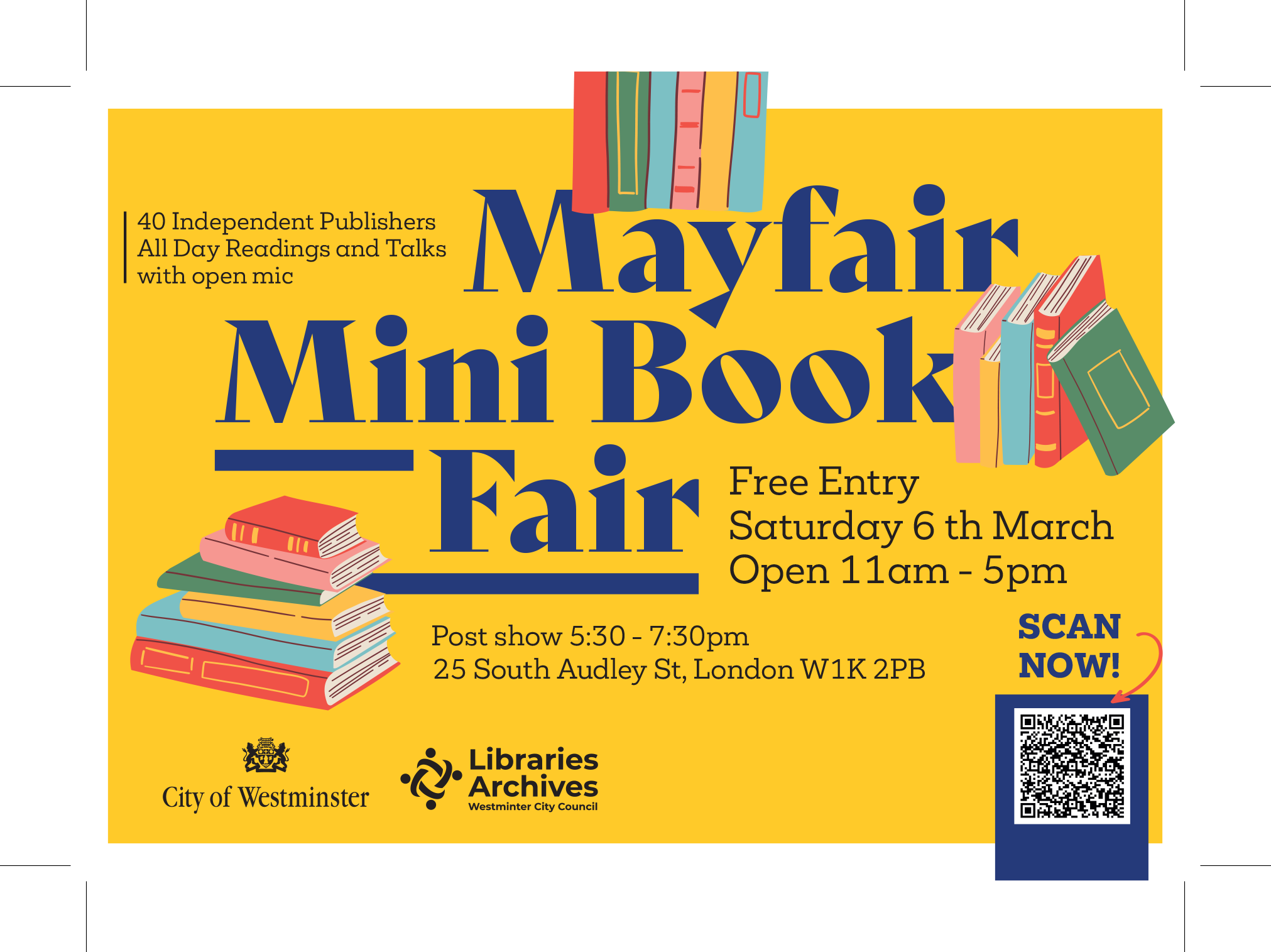 Breaking News Mayfair Mini Book Fair